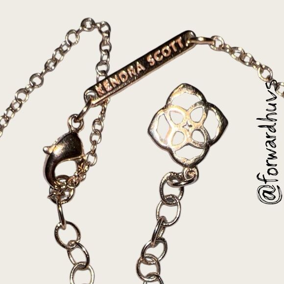 Kendra Scott Ever Necklace – Rose Gold - Believed to Be Mother-of-Pearl - Picture 9 of 11